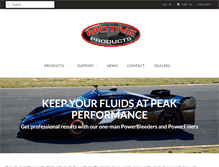 Tablet Screenshot of motiveproducts.com